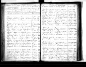 Tables décennales des mariages (1843-1852)