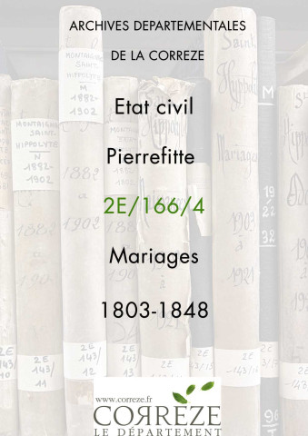 Mariages (1803-1848)
