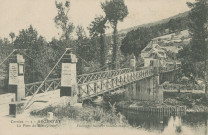 Argentat : "Corrèze - 2 - Argentat - le Pont de Basteyroux".