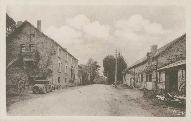 Rilhac-Treignac : "Rilhac-Treignac (Corrèze) - Hôtel Samptiaux - Atelier Lauzanne".