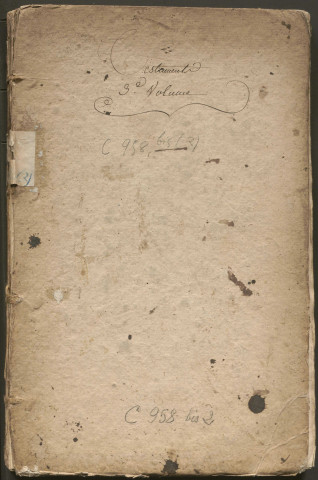 Table des actes reçus par les notaires de Brive et des environs.