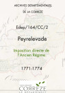 Imposition directe de l'Ancien Régime.