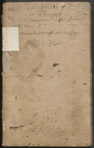 9 mai 1756-31 décembre 1772