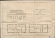 Hôpital. Caserne de gendarmerie. Salle des fêtes.