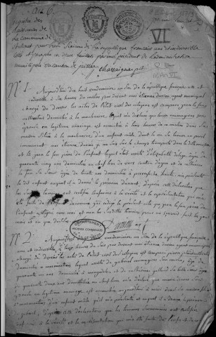 Naissances, mariages, décès (1797-1802)