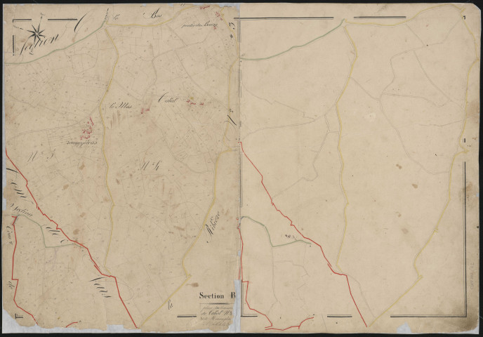 Sections B4-B5 de Tabal et de Roumegiéras