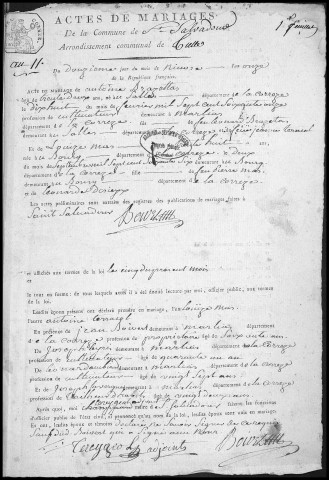 Mariages (1803-1824)