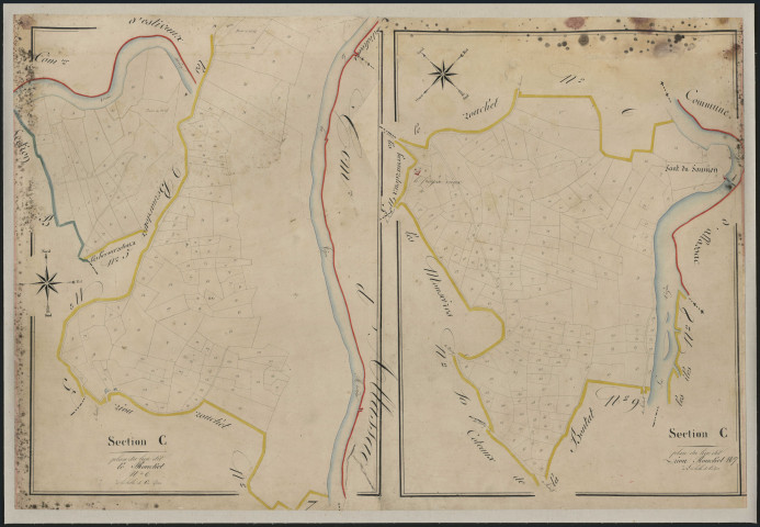 Sections C6-C7 du Rouchet et du Riou Rouchet