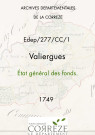 État général des fonds.