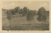 Bugeat : "Les beaux sites limousins - Bugeat (Corrèze) - Route de Tulle et pont du Monteil".