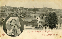 "Mille bons souhaits du Limousin".