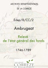 Relevé de l'état général des fonds.