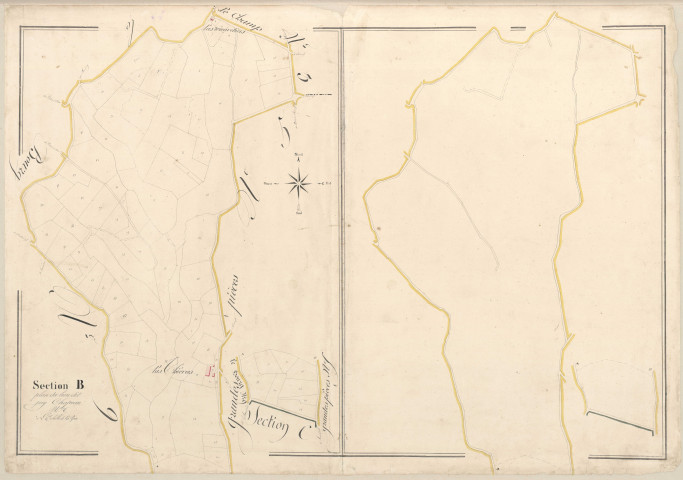 Section B6 du Puy Chapeau