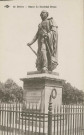 Brive-la-Gaillarde : "19. Brive - Statue du maréchal Brune".