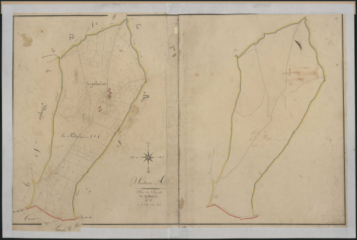 Section A8 des Palinières