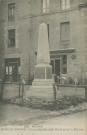 Sornac : "Sornac (Corrèze). Le monument aux morts pour la France".
