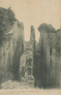Donzenac : "113 - Corrèze - Ardoisières de Travassac - Vue d'une galerie".
