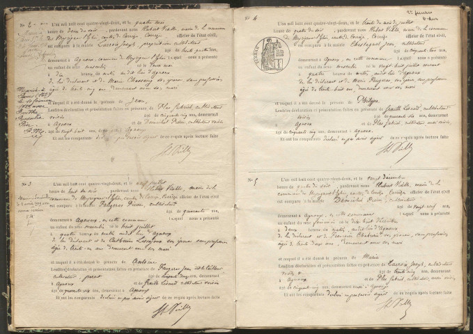 Naissances (1882-1902)