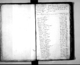 Tables décennales des naissances (1823-1832)