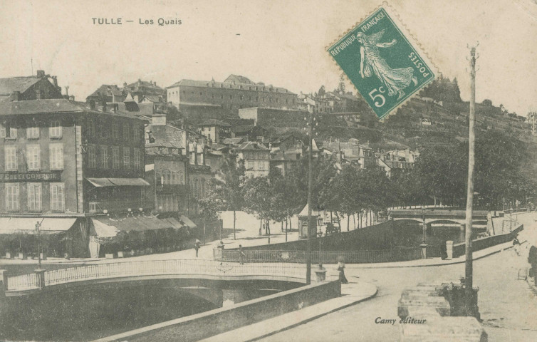 Tulle : "Tulle - Les quais".