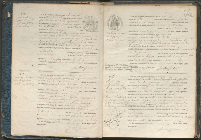 Naissances (1869-1881)