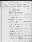 Tables décennales des mariages (1943-1952)