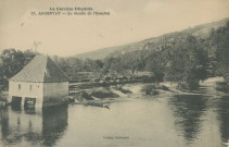 Argentat : "La Corrèze illustrée - 17. Argentat - Le moulin de l'Hospital".