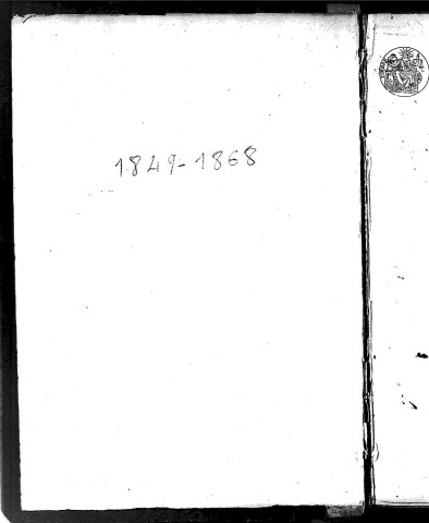 Mariages (1849-1868)