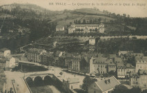 Tulle : "219. Tulle - Le quartier de la Barrière et le quai de Rigny