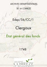 État général des fonds. 1748