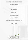 Répertoire alphabétique : C-H.