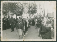 Femmes suspectées de collaboration exposées à la vindicte publique, Moulins.
