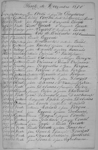 Répertoire chronologique : 29 septembre 1850-6 décembre 1864