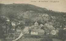Saint-Sylvain : "Corrèze - St-Sylvain - Vue générale".