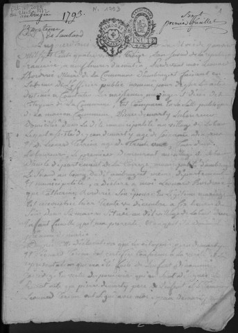 Naissances (1793-1802)