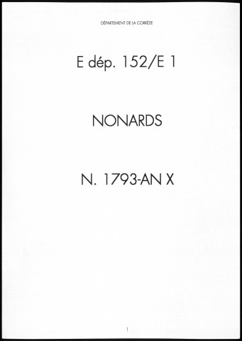 Naissances (1793-1802)