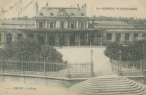 Brive-la-Gaillarde : "La Corrèze pittoresque - 12 - Brive - La gare".