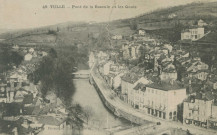 Tulle : "48 Tulle - Pont de la Bascule et les quais".