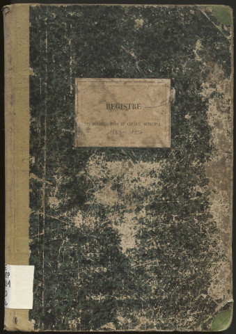 Délibérations du conseil municipal. 1er novembre 1883-29 août 1897