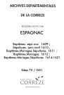 Baptêmes, mariages, sépultures (1611-1621)