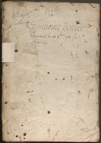 28 octobre 1768-30 avril 1769