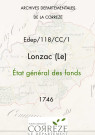 État général des fonds.