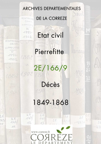 Décès (1849-1868)