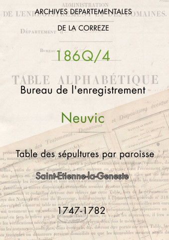 Paroisse de Saint-Etienne-la-Geneste