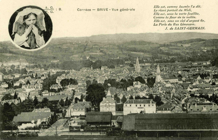 "Corrèze - Brive - Vue générale".