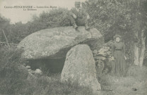 Lamazière-Haute : "Canton d'Eygurande - Lamazière-Haute - Le dolmen".