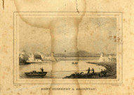 "Pont suspendu à Argentat".