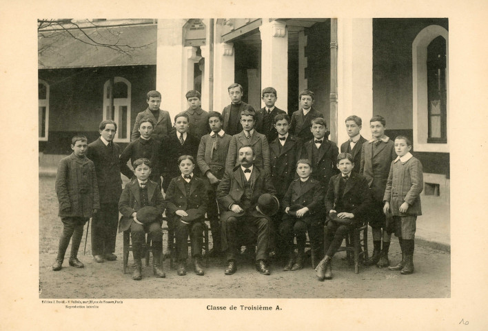 Classe de troisième A.