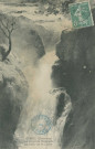 Gimel : "Gimel (Corrèze) - La grande cascade au clair de la lune".