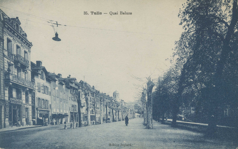 Tulle : "35. Tulle - Quai Baluze".